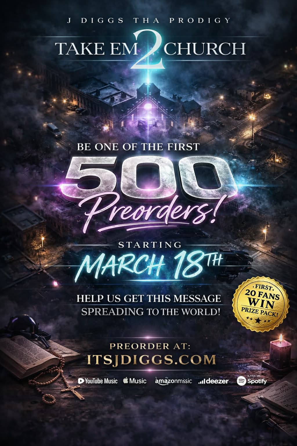 Take Em To Church Promo - Preorder on Apple Music