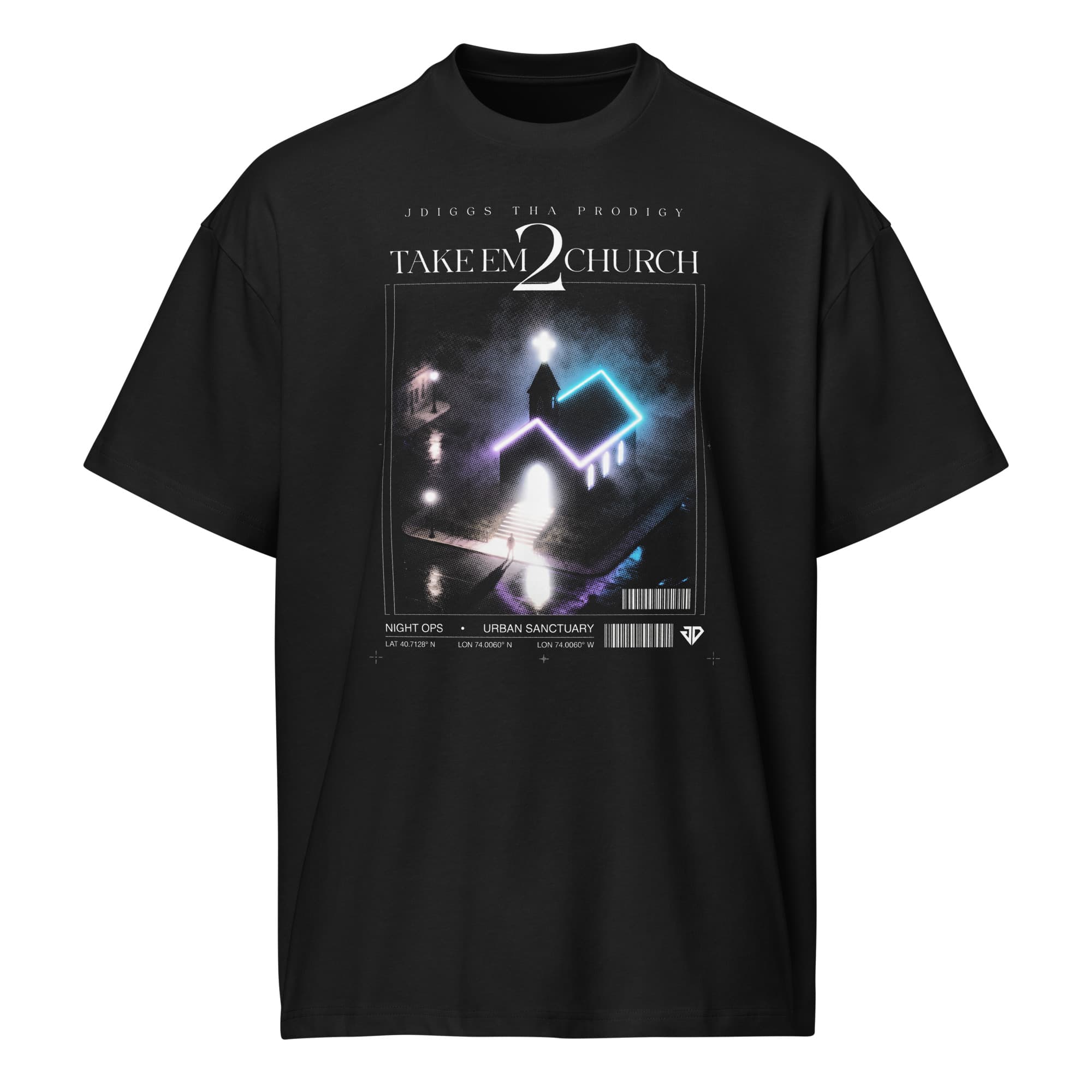 Take ’Em 2 Church Oversized Tee